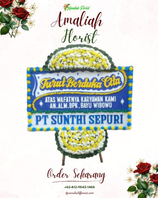 Papan Bunga Duka di Pahae Julu