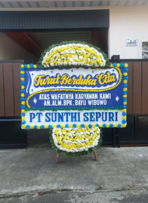 Papan Bunga Duka di Pahae Julu