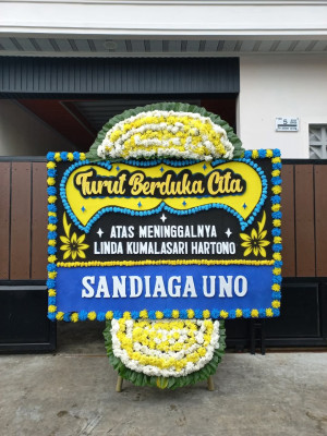 Papan Bunga Duka di Pahae Julu